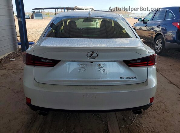 JTHBA1D27G5007353 2016 LEXUS IS Белый Вид сзади
