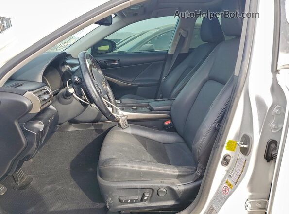 JTHBA1D27G5018501 2016 LEXUS IS White Front interior view