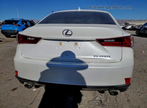 JTHBA1D27G5018501 2016 LEXUS IS White Rear view