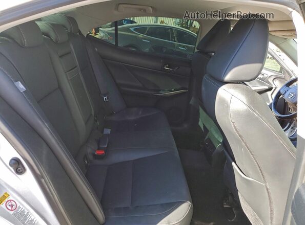 JTHBA1D27G5018501 2016 LEXUS IS White Rear seats view