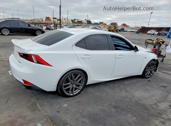 JTHBA1D27G5032379 2016 LEXUS IS Белый Задняя правая четверть