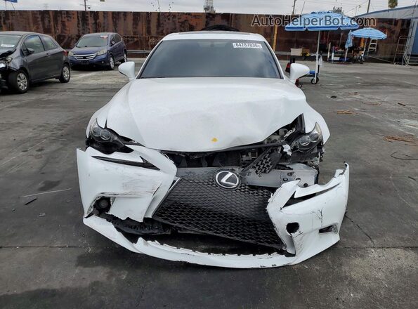 JTHBA1D27G5032379 2016 LEXUS IS Белый Вид спереди