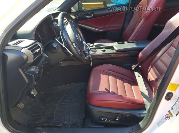 JTHBA1D28G5021892 2016 LEXUS IS White Вид салону спереду