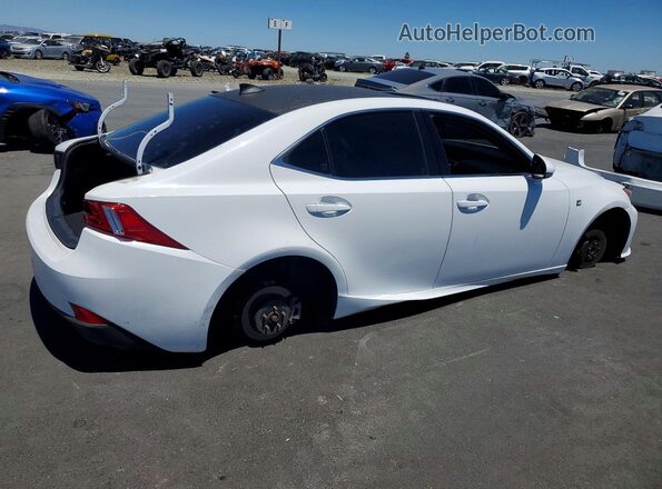 JTHBA1D28G5021892 2016 LEXUS IS White Задня права чверть
