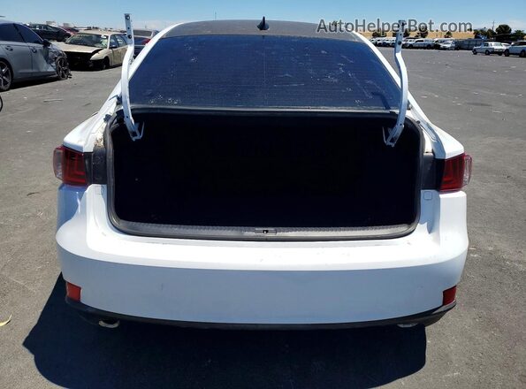 JTHBA1D28G5021892 2016 LEXUS IS White Вид ззаду