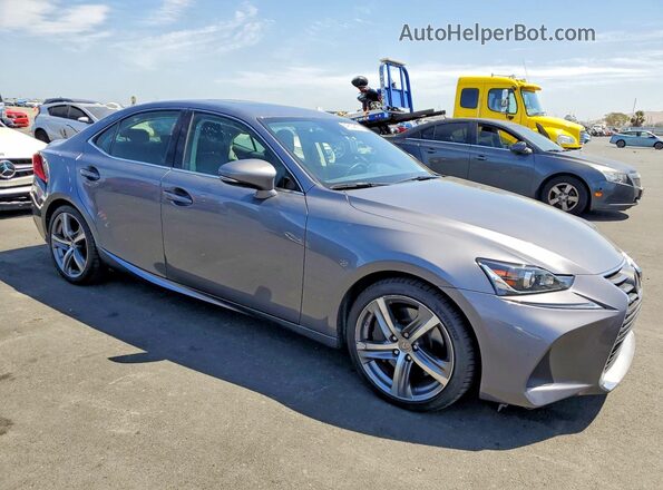 JTHBA1D28H5059379 2017 LEXUS IS Charcoal Передня права чверть