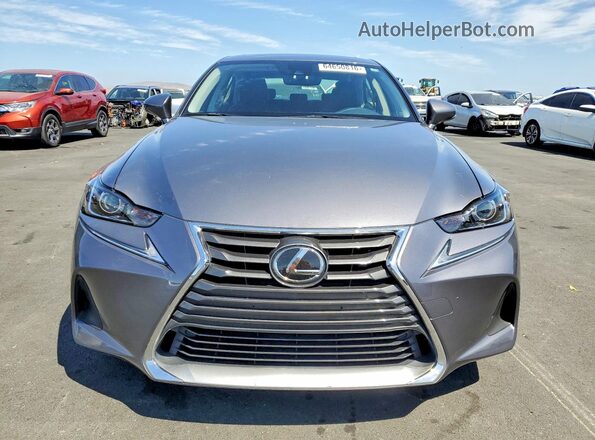 JTHBA1D28H5059379 2017 LEXUS IS Charcoal Вид спереду