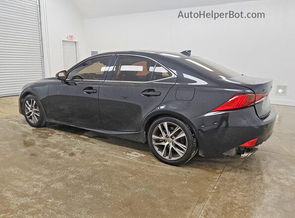 JTHBA1D28J5067164 2018 LEXUS IS Черный Задняя левая четверть