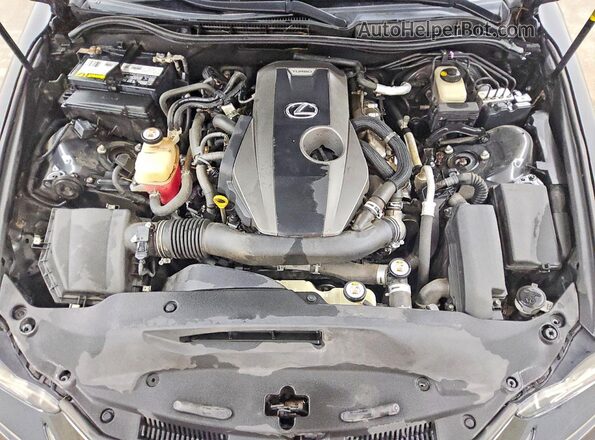 JTHBA1D28J5067164 2018 LEXUS IS Черный Вид задней части салона