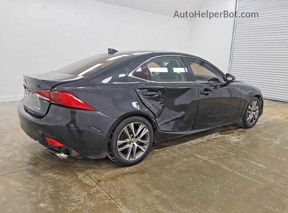 JTHBA1D28J5067164 2018 LEXUS IS Черный Задняя правая четверть