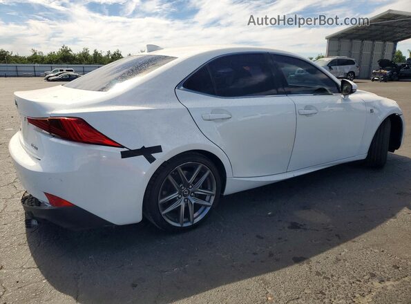 JTHBA1D28J5082022 2018 LEXUS IS White Tył prawy