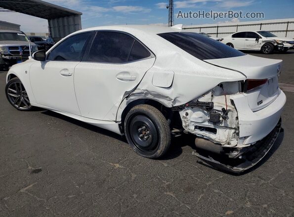 JTHBA1D28J5082022 2018 LEXUS IS White Tył lewy