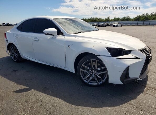 JTHBA1D28J5082022 2018 LEXUS IS White Przód prawy