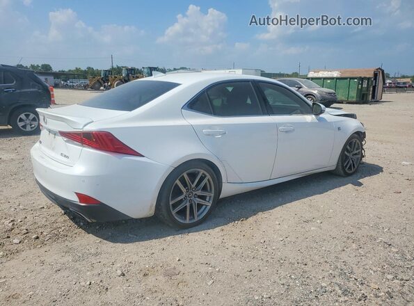 JTHBA1D28K5085763 2019 LEXUS IS White Tył prawy