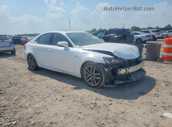JTHBA1D28K5085763 2019 LEXUS IS White Przód prawy