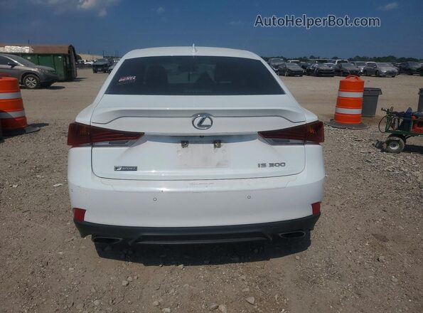 JTHBA1D28K5085763 2019 LEXUS IS White Widok z tyłu