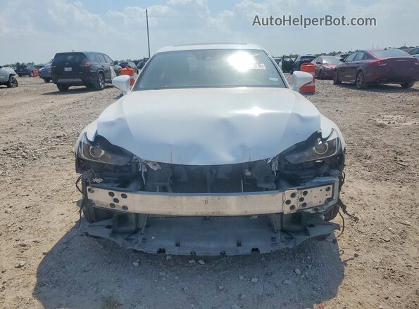 JTHBA1D28K5085763 2019 LEXUS IS White Widok z przodu