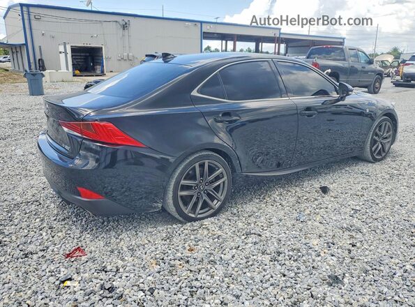 JTHBA1D28K5089148 2019 LEXUS IS Black Задня права чверть