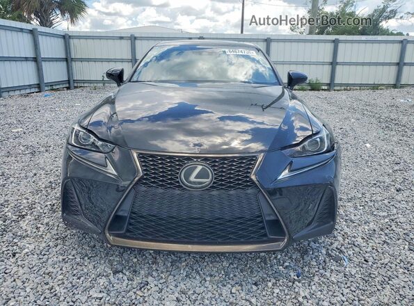 JTHBA1D28K5089148 2019 LEXUS IS Black Вид спереду