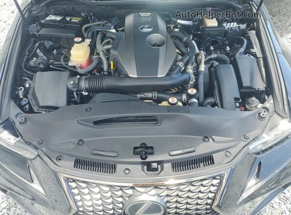 JTHBA1D28K5089148 2019 LEXUS IS Black Вид задньої частини салону