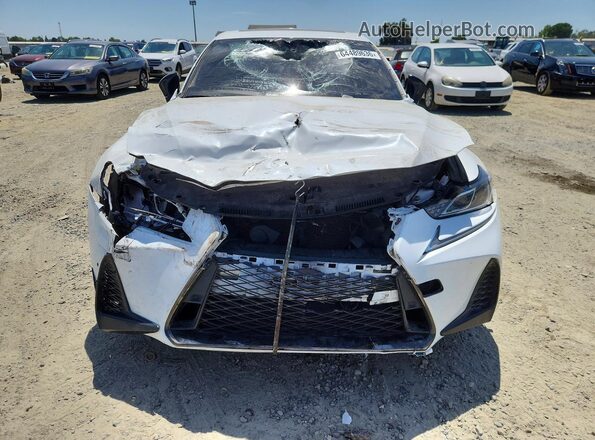 JTHBA1D28K5099954 2019 LEXUS IS White წინა ხედი