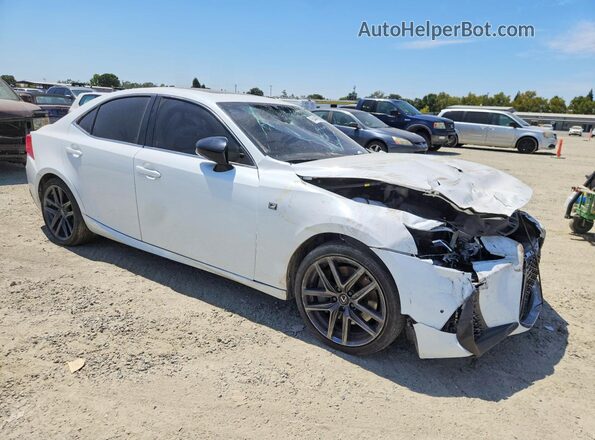 JTHBA1D28K5099954 2019 LEXUS IS White წინა მარჯვენა
