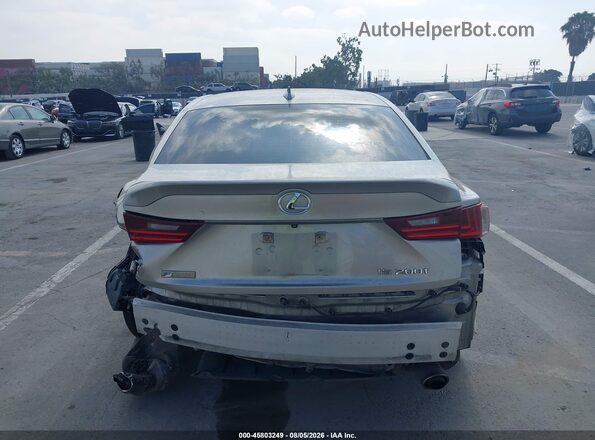JTHBA1D29G5019102 2016 LEXUS IS 200T Silver 