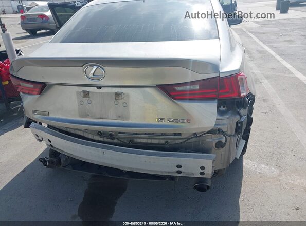 JTHBA1D29G5019102 2016 LEXUS IS 200T Silver 
