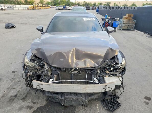 JTHBA1D29G5020895 2016 LEXUS IS Gray წინა ხედი