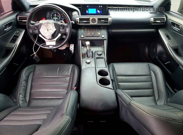 JTHBA1D29G5020895 2016 LEXUS IS Gray წინა პანელის ხედი