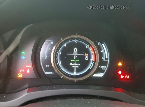 JTHBA1D29G5020895 2016 LEXUS IS Gray ხელსაწყოთა პანელის ხედი