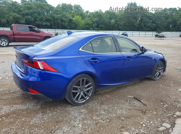 JTHBA1D29G5022372 2016 LEXUS IS Blue უკანა მარჯვენა