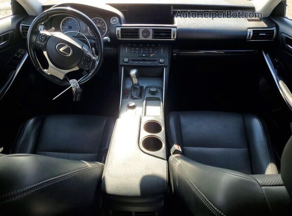 JTHBA1D29G5023215 2016 LEXUS IS Gray Widok deski rozdzielczej