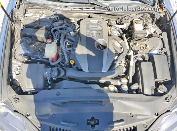 JTHBA1D29G5023215 2016 LEXUS IS Gray Widok wnętrza z tyłu