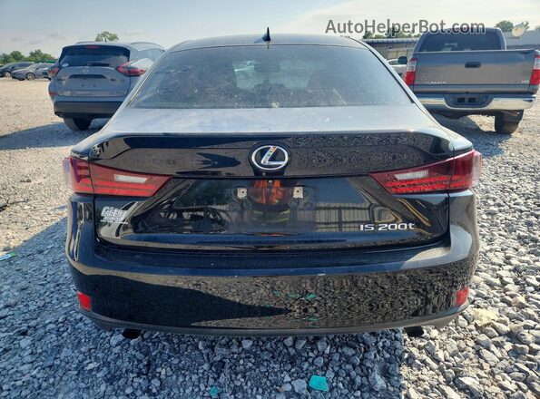 JTHBA1D29G5025482 2016 LEXUS IS Black Rear view