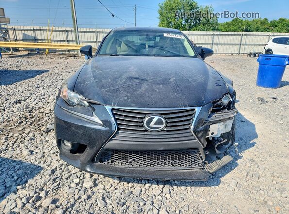 JTHBA1D29G5025482 2016 LEXUS IS Black Front view