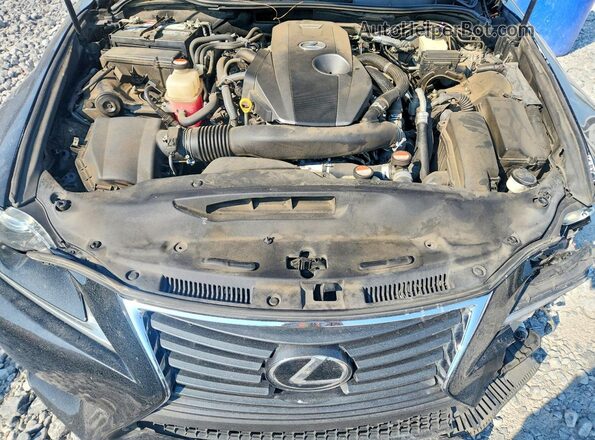 JTHBA1D29G5025482 2016 LEXUS IS Black Rear interior view