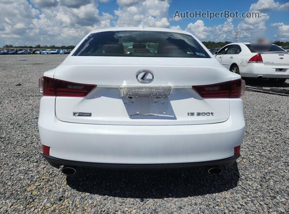 JTHBA1D29G5028186 2016 LEXUS IS White Widok z tyłu