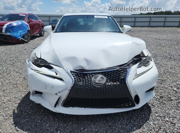 JTHBA1D29G5028186 2016 LEXUS IS White Widok z przodu