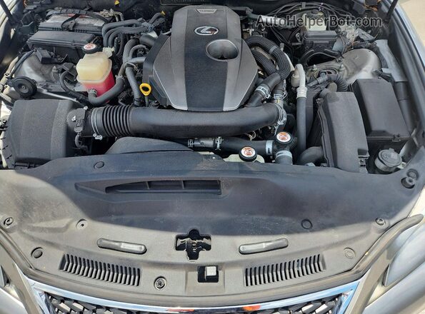 JTHBA1D29G5033162 2016 LEXUS IS Silver უკანა სალონის ხედი