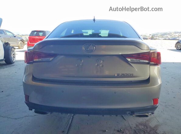 JTHBA1D29H5049640 2017 LEXUS IS Серый Вид сзади