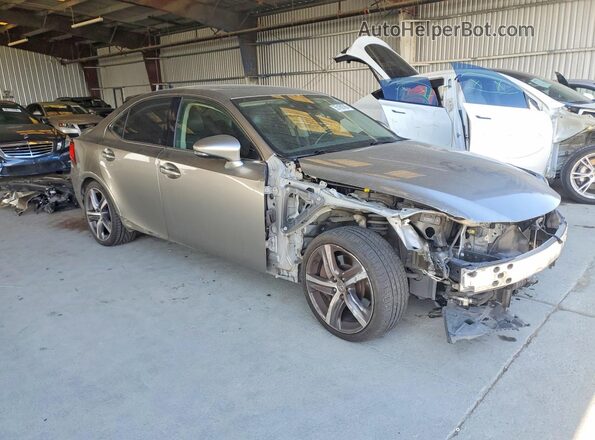 JTHBA1D29H5049640 2017 LEXUS IS Серый Передняя правая четверть