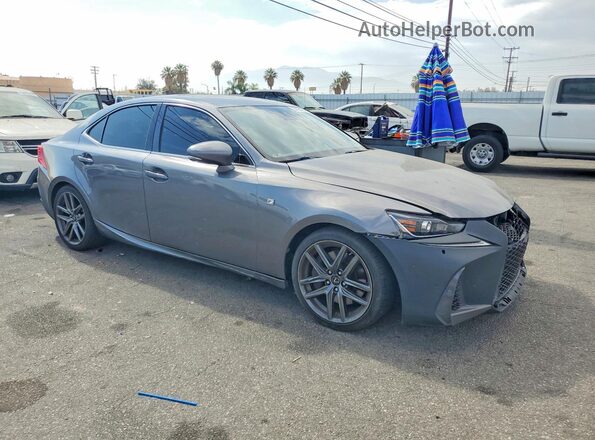 JTHBA1D29J5080232 2018 LEXUS IS Gray Front right