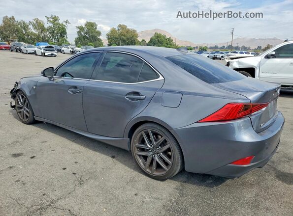 JTHBA1D29J5080232 2018 LEXUS IS Gray Rear left