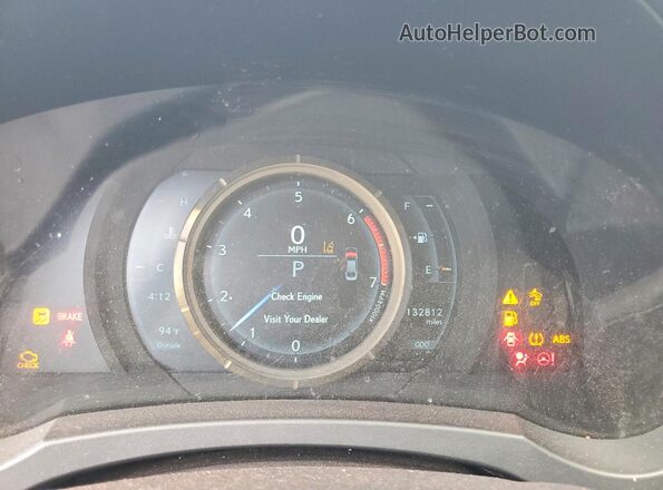 JTHBA1D29J5080232 2018 LEXUS IS Gray Instrument cluster view
