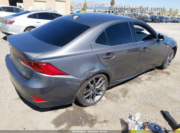 JTHBA1D29J5081705 2018 LEXUS IS 300 Gray Հետևի աջ