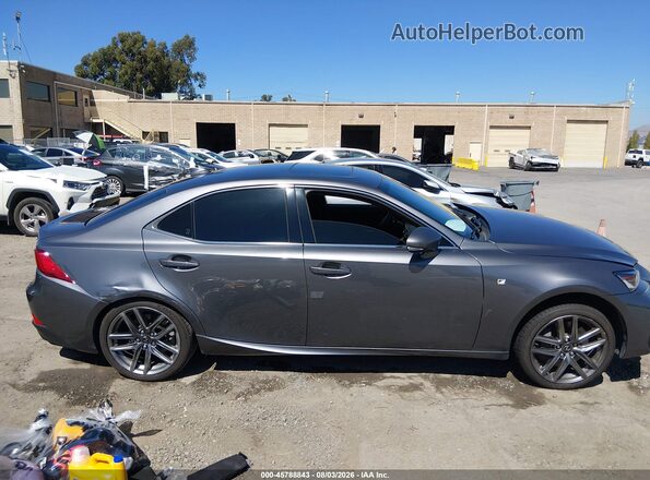 JTHBA1D29J5081705 2018 LEXUS IS 300 Gray Սալոնի հետևի տեսք