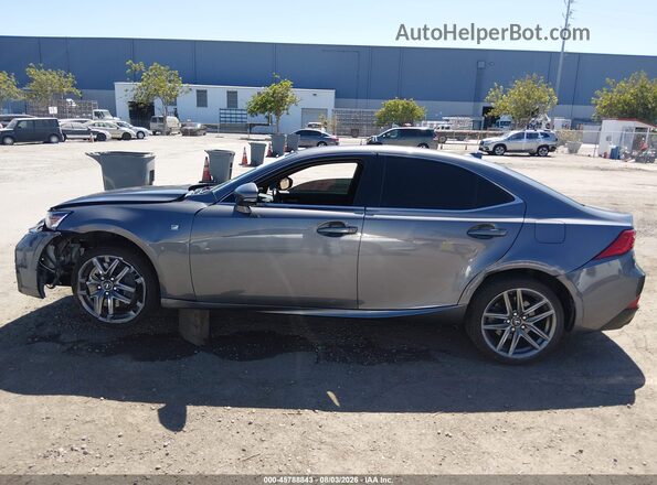 JTHBA1D29J5081705 2018 LEXUS IS 300 Gray Սալոնի 360 աստիճան տեսք