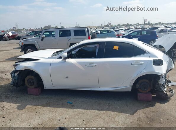 JTHBA1D29K5085481 2019 LEXUS IS 300 White Widok wnętrza 360 stopni