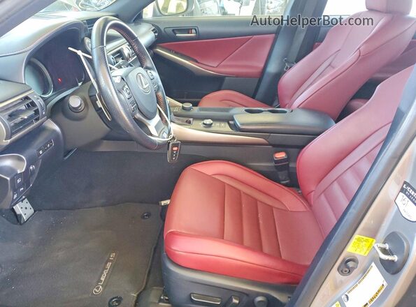 JTHBA1D29K5086405 2019 LEXUS IS Серый Вид салона спереди